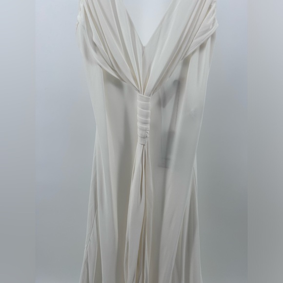 NWT Emilio Pucci White Knot Detail Sexy Wedding Dress Runway Gown US 10 IT 44 - Picture 7 of 16